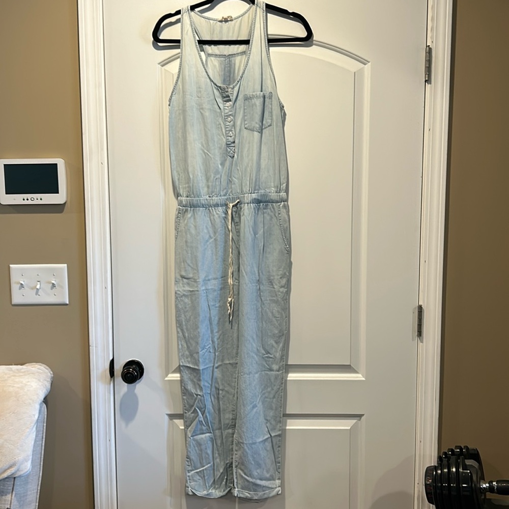 Chambray Jumpsuit size small